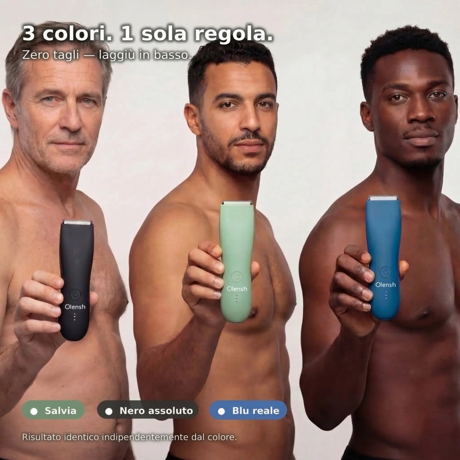 OLENSH™ — Il tagliapeli intimo per le zone sensibili maschili: niente più stress, zero tagli